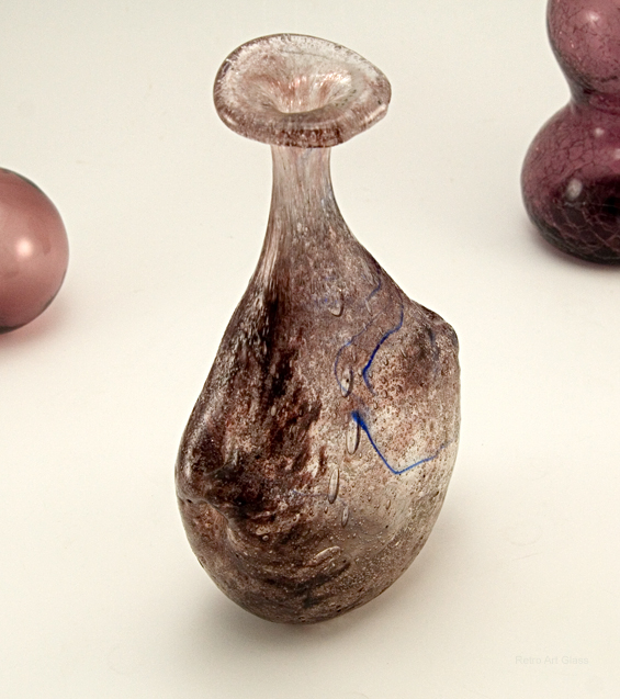 Efeso Art Glass Mid-Century Modern Vase - Image 6