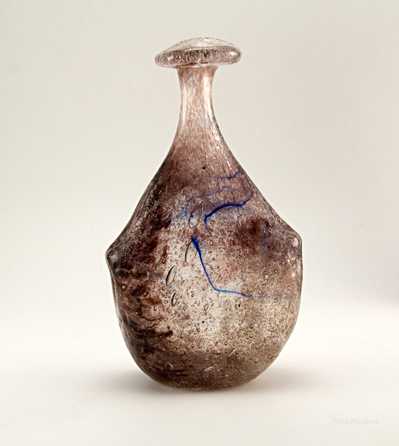 Efeso Art Glass Mid-Century Modern Vase - Image 2