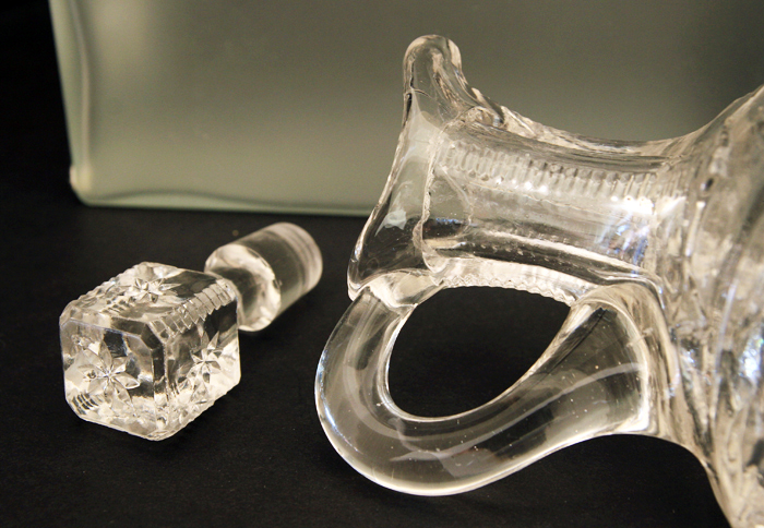 Model Flint Glass Co. Planet EAPG Large Jug Cruet - Image 2