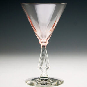 Art Deco Stemware Art Moderne Set of 4 by Morgantown