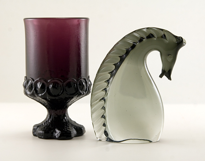 Murano Art Glass Horse Head with Label - Image 3