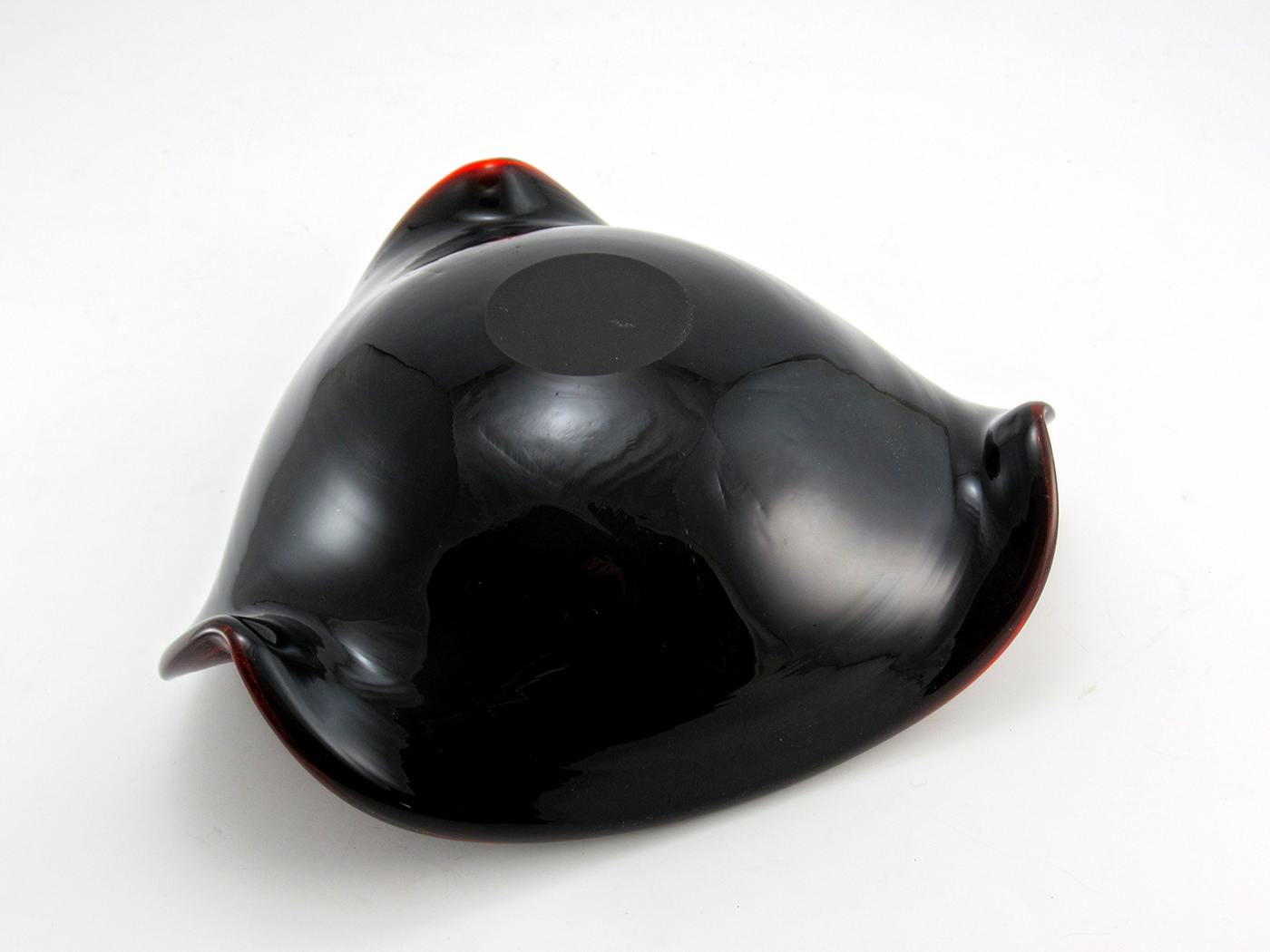 Vintage Murano Glass Mid-Century Modern Fire Bowl - Image 5
