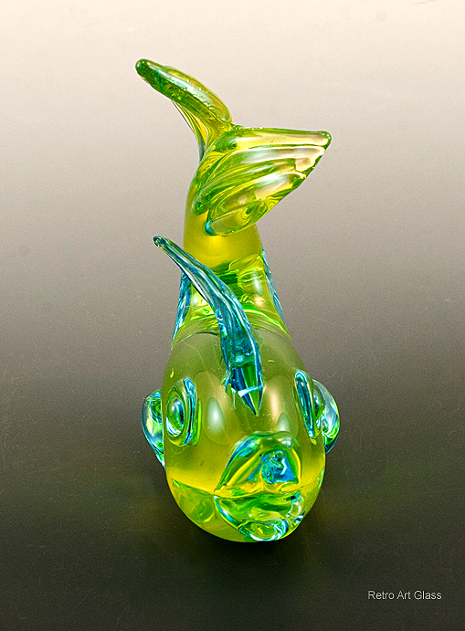 Murano Glass Figurines Gold Fish and Bird - Image 5