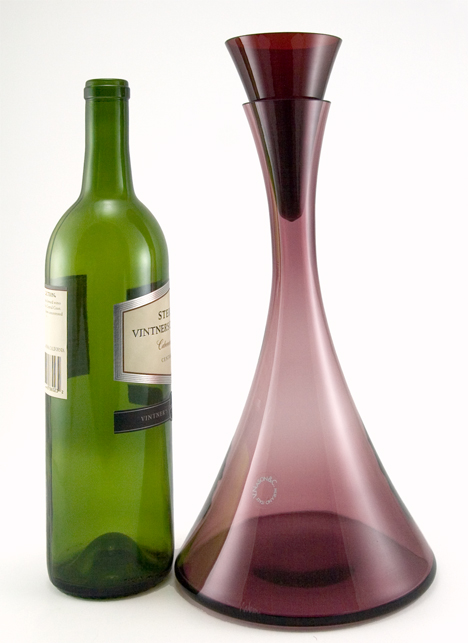 Nason Murano Glass Loggetto Wine Decanter with Box - Image 3