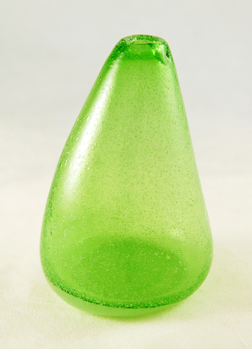 Organic Hand-Blown Glass Foaming Bubbles Vase - Image 3