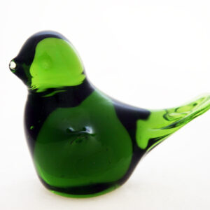 1960s Bird Figurine by Pilgrim Art Glass