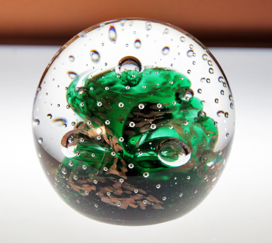 Pin Cushion Paperweight Signed with CSL