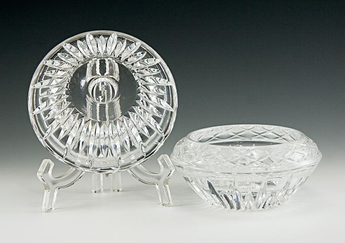 Princess House Crystal Reversible Candle Holders - Image 3