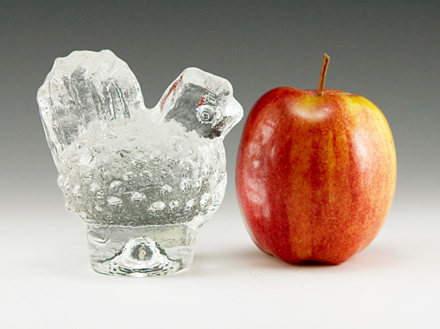 Crystal Table Charm Hen by Pukeberg - Image 2