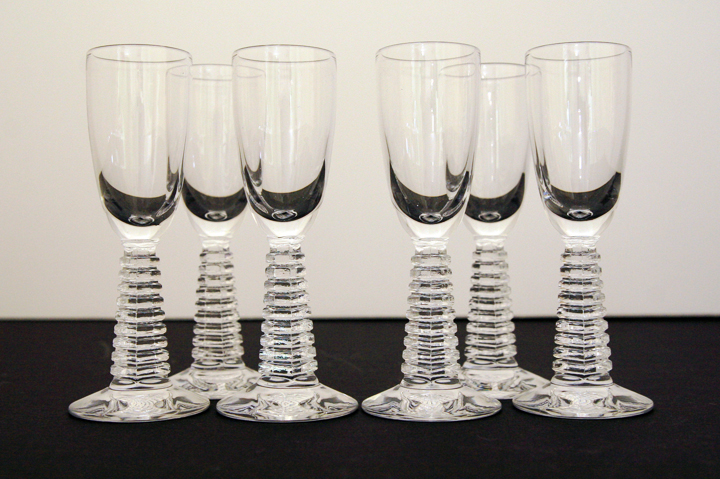 Bryce Ringmont Art Deco Bar Glass Set 6