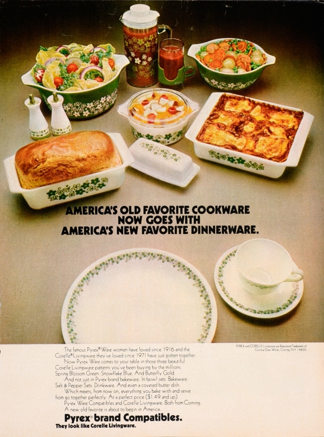 Vintage Pyrex Mixing Bowl Set Spring Blossom Crazy Daisy 441, 442, 443, 444 - Image 5