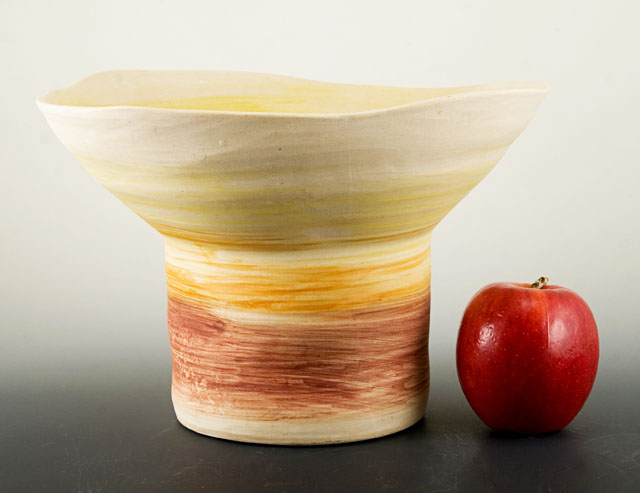 Rare Mission Style Haeger Spittoon Vase - Image 2