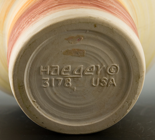 Rare Mission Style Haeger Spittoon Vase - Image 4