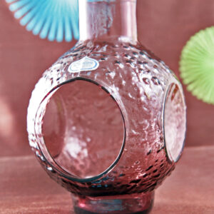 Retro Decor Chimney Candle Holder by Rainbow Art Glass