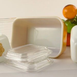 Retro Kitchen Vintage Refrigerator Dish Set