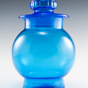 Retro Vintage Kitchen Glass Mod Canister