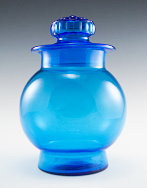 Retro Vintage Kitchen Glass Mod Canister