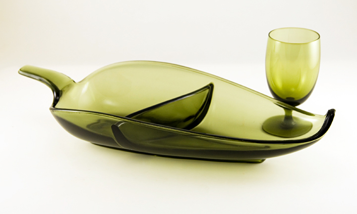 Eames Era Laguna Serving Dish by Rosati for Duncan Miller - Image 2