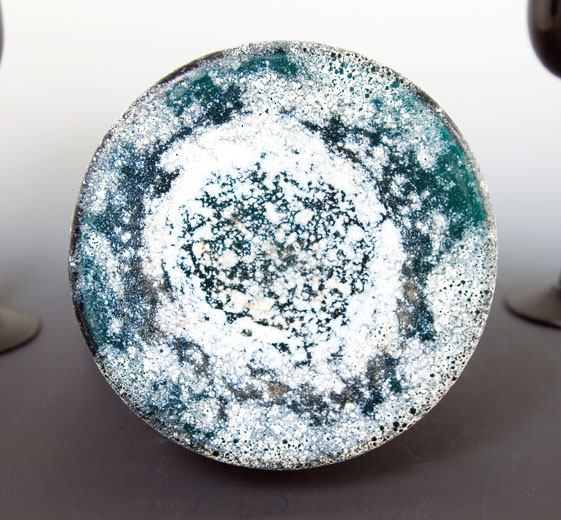 Corroso Art Glass Hand-Blown Jug Mid-Century Italy - Image 6