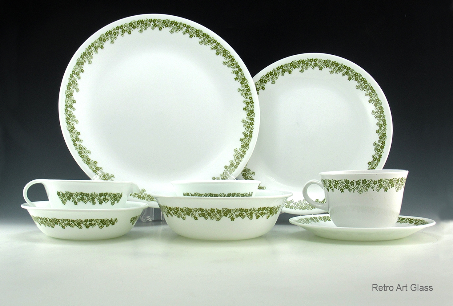 Corelle Spring Blossom Crazy Daisy Set of 48 Livingware - Image 2