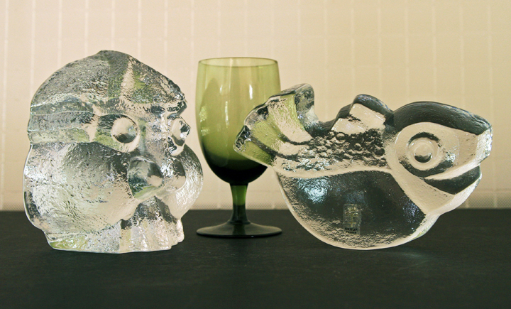 Swedish Primitive Art Glass Fish by Hellsten - Image 3