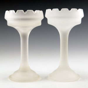 Tall Castle Turret PartyLite Candle Holder Set