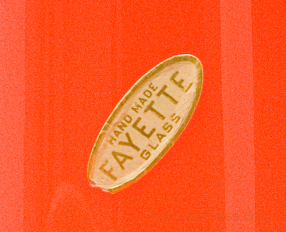 Tall Retro Modern Vase with Original Label - Image 2
