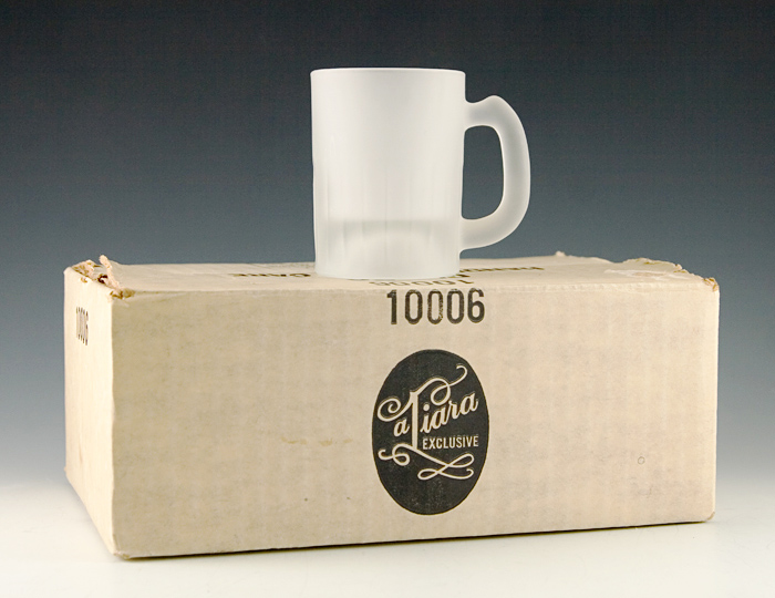 Mini Frosted Beer Mug Set of 6 Triple Shots - Image 3