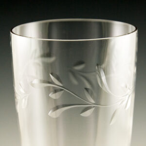 Tiffin Courtship Goblet in Vintage Blown and Cut Crystal