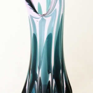 Glass Floor Vase by Tiffin Empress Twilight