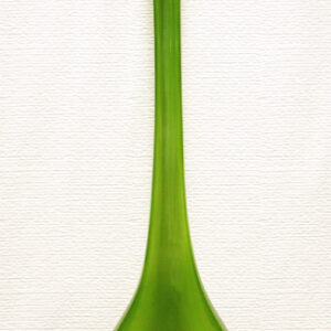 Arthur Percy Architectural Size Swedish Blown Glass Bottle Vase