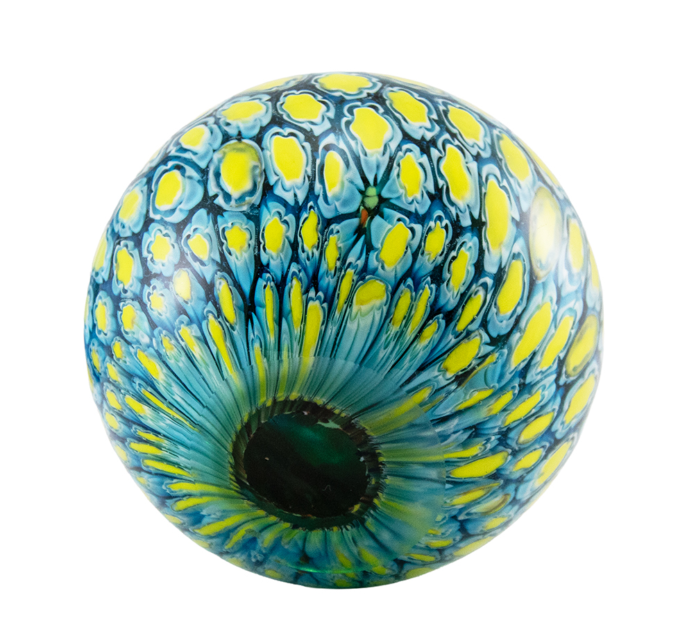 Venetian Italian Glass Murrine Packed Cased Glass Apple at Retro Art Glass