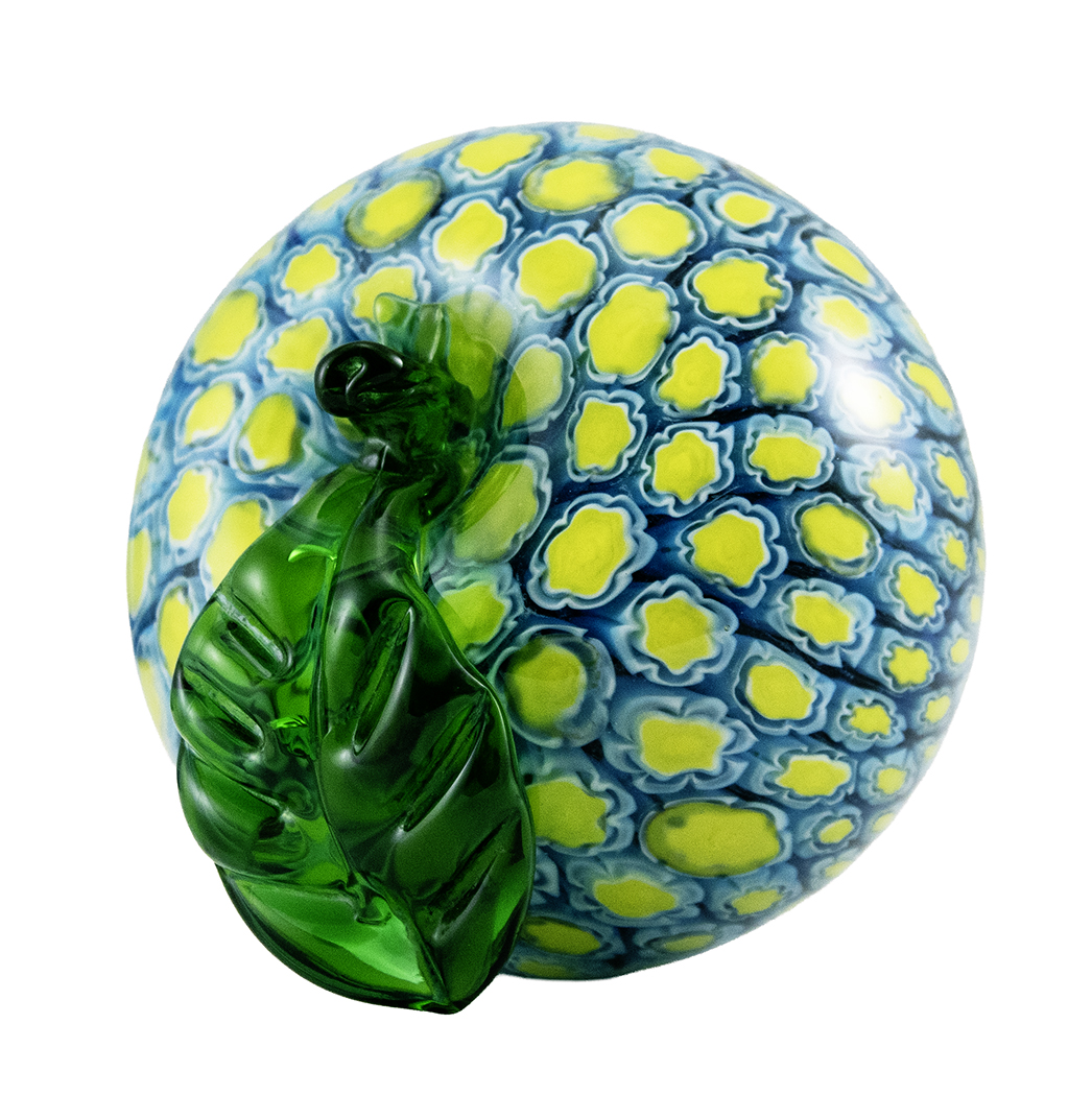 Venetian Italian Glass Murrine Packed Cased Glass Apple at Retro Art Glass
