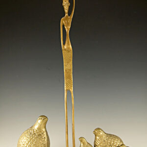 Very Tall Egyptian Akhenaten Style Sculpture