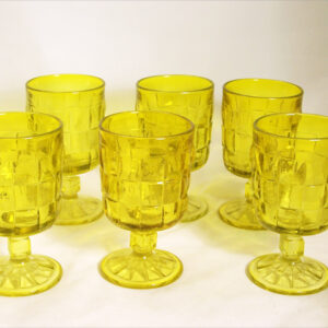 Ashley Goblet by Viking Art Glass