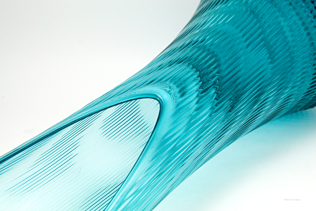 Giant Floor Vase by Fenton Art Glass 1970
