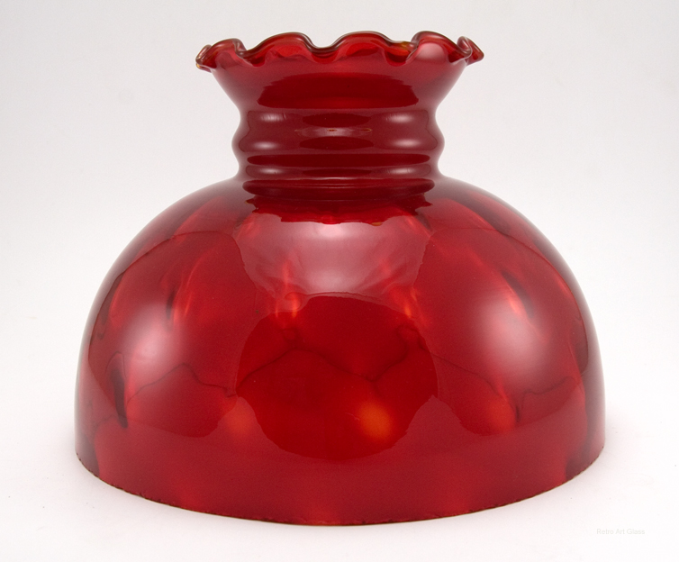 Victorian Style Hanging Lamp by Fenton Art Glass - Image 5