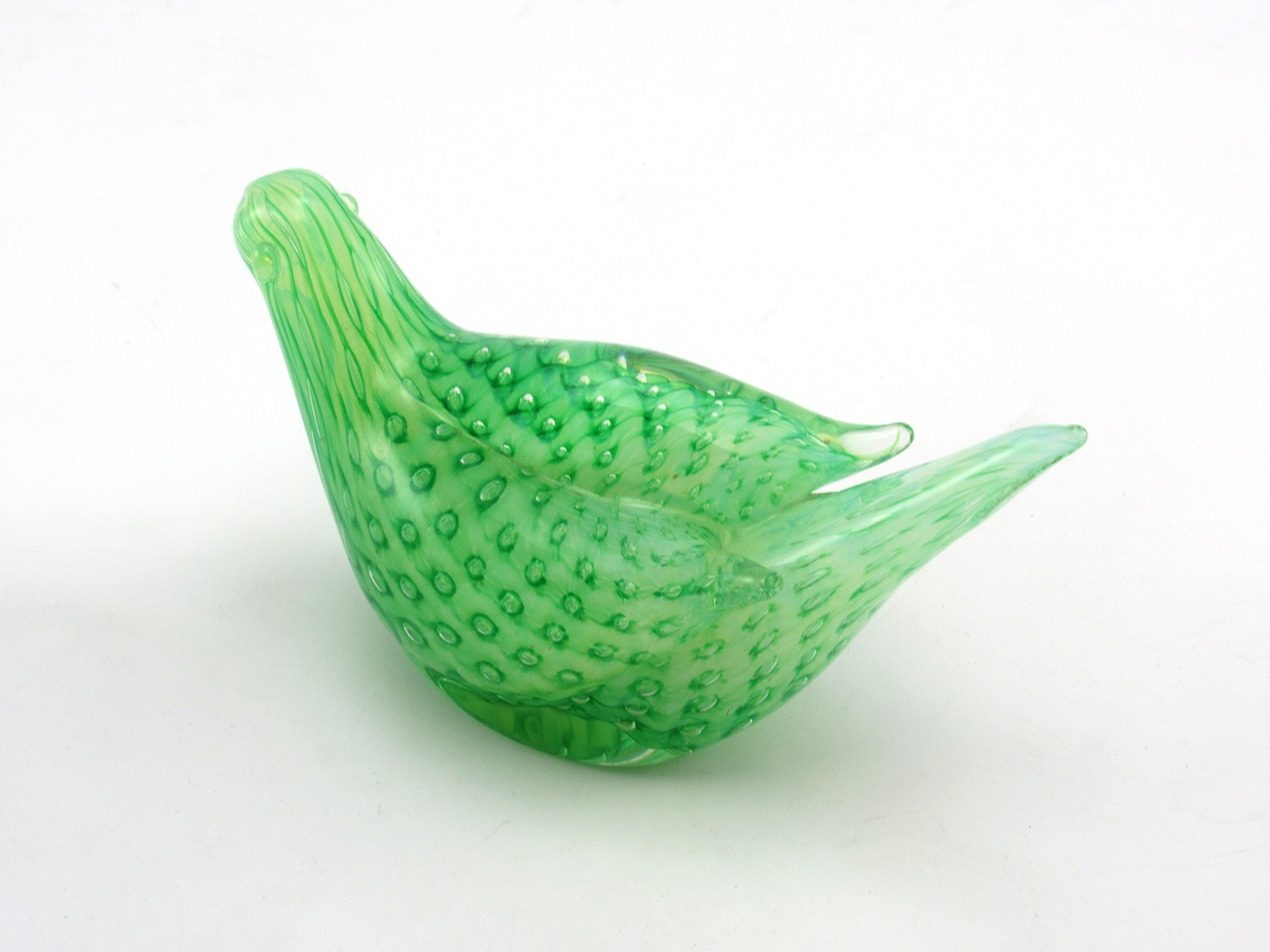 Murano Glass Bullicante Bird Vintage Venetian Dove - Image 5