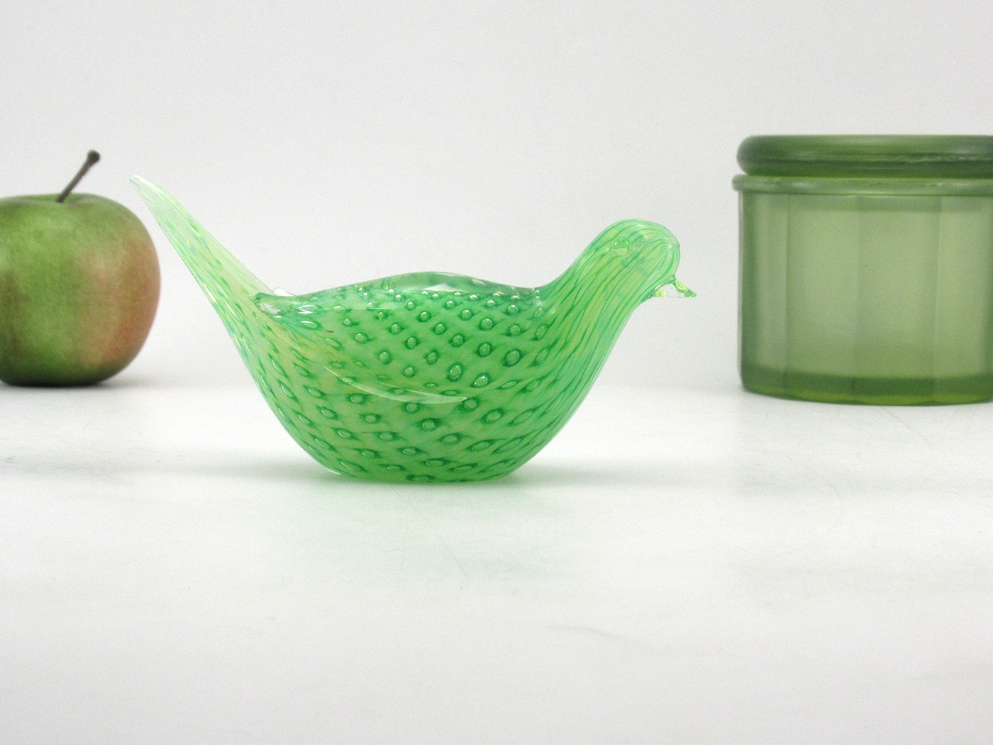 Murano Glass Bullicante Bird Vintage Venetian Dove - Image 3