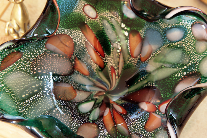 Vintage Murano Art Glass Tutti Frutti Bowl - Image 2