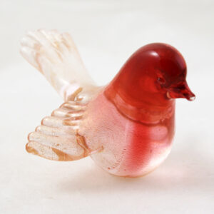 Vintage Murano Art Glass Salviati Bird
