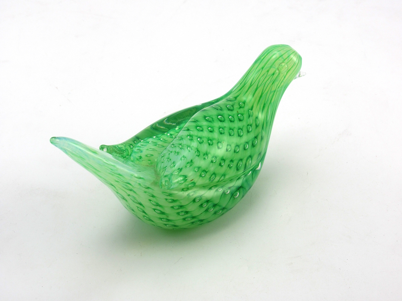 Murano Glass Bullicante Bird Vintage Venetian Dove - Image 4