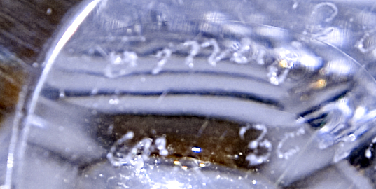 Vintage Orrefors Crystal Off-Center Bud Vase - Image 3