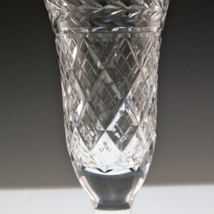 Vintage Waterford Crystal Vase Glandore Variation