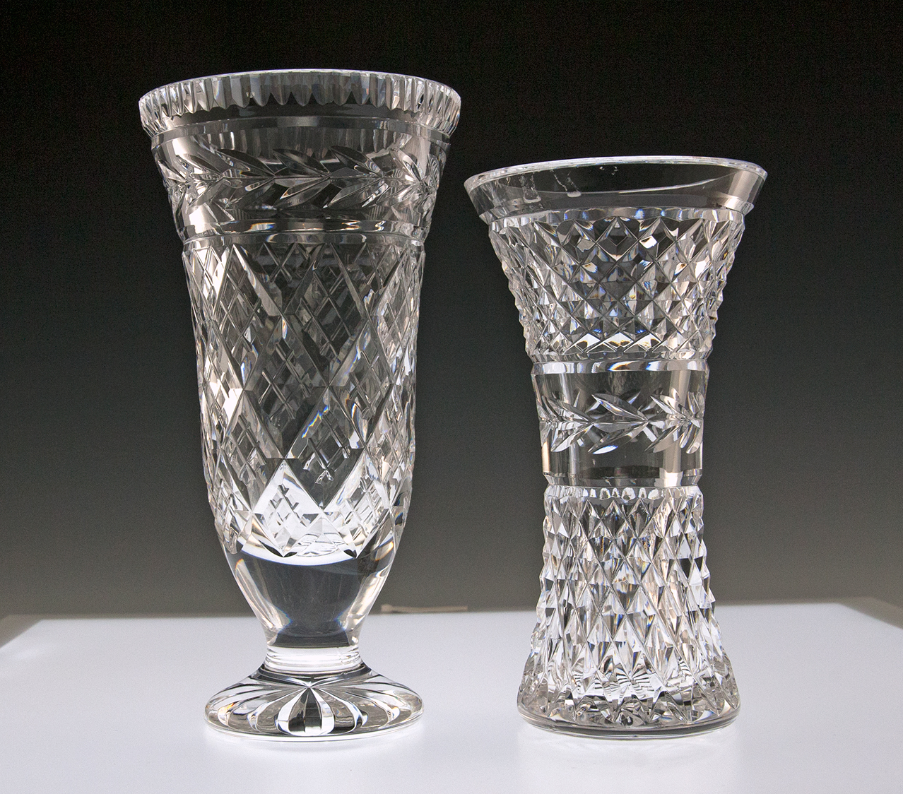 Vintage Waterford Crystal Vase Glandore Variation - Image 7