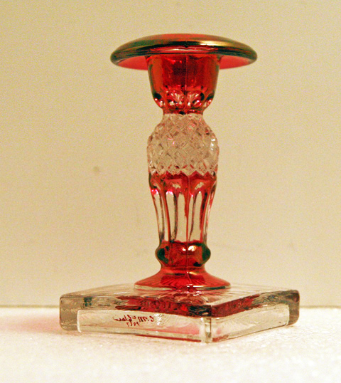 Waterford Mushroom Cap Candlestick Holder by Westmoreland