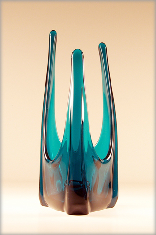 Bluenique Space Age Candle Holder