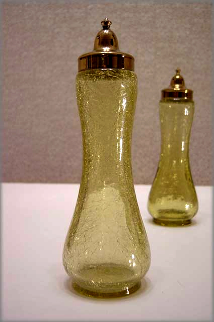 Crackle Glass Salt Pepper Shakers - Image 3