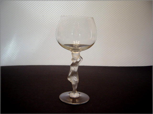 Draped Lady Wine Stem by Bayel