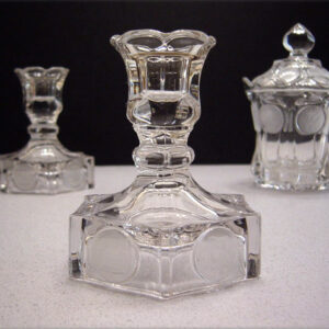 Coin Candle Holder Set - Fostoria